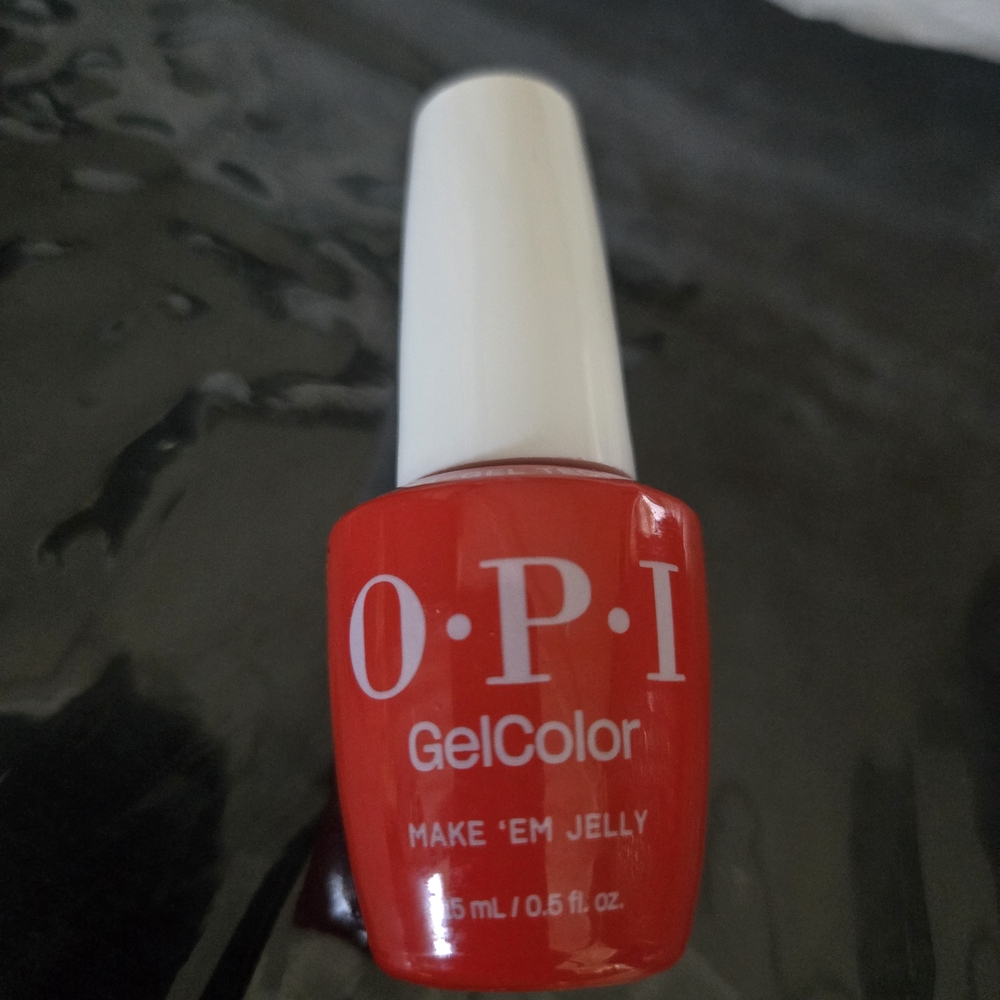 OPI GelColor Nail Polish - Make 'Em Jelly Vibrant Red